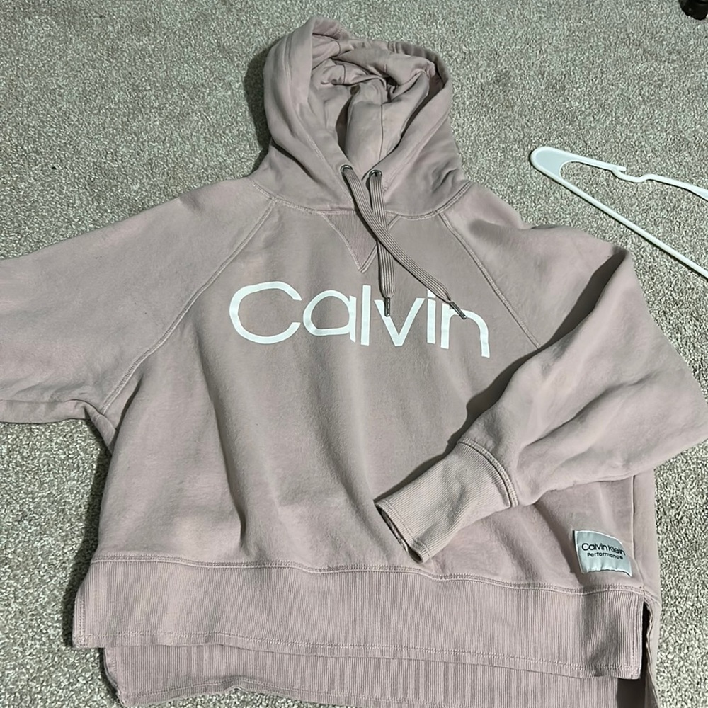 Calvin Klein hoodie, has thumb holes